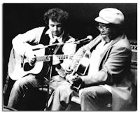 Billy with Brownie McGhee - 1986