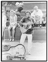 World Busking Tour - Christchurch, New Zealand 1987